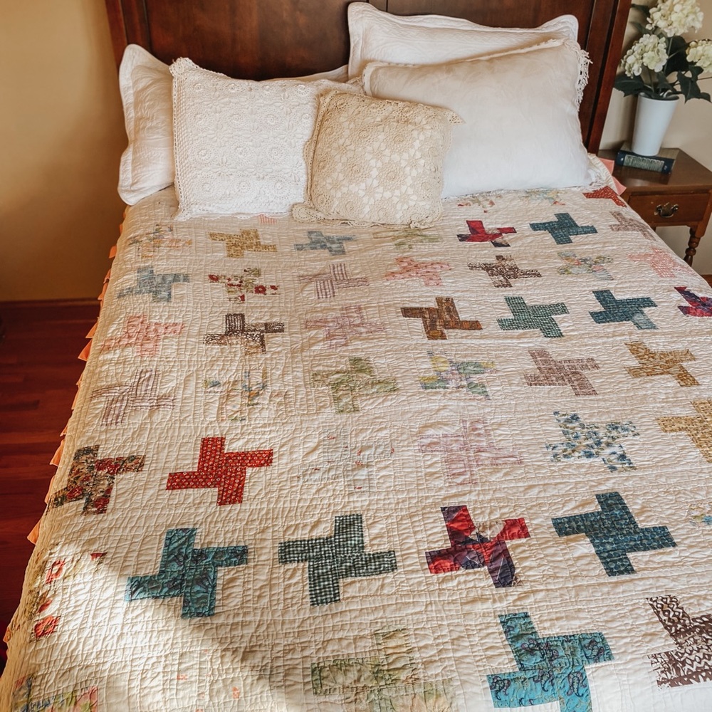 Vintage handmade quilt